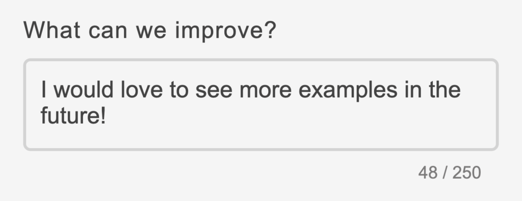 How to customize the feedback form | SlideLizard Help