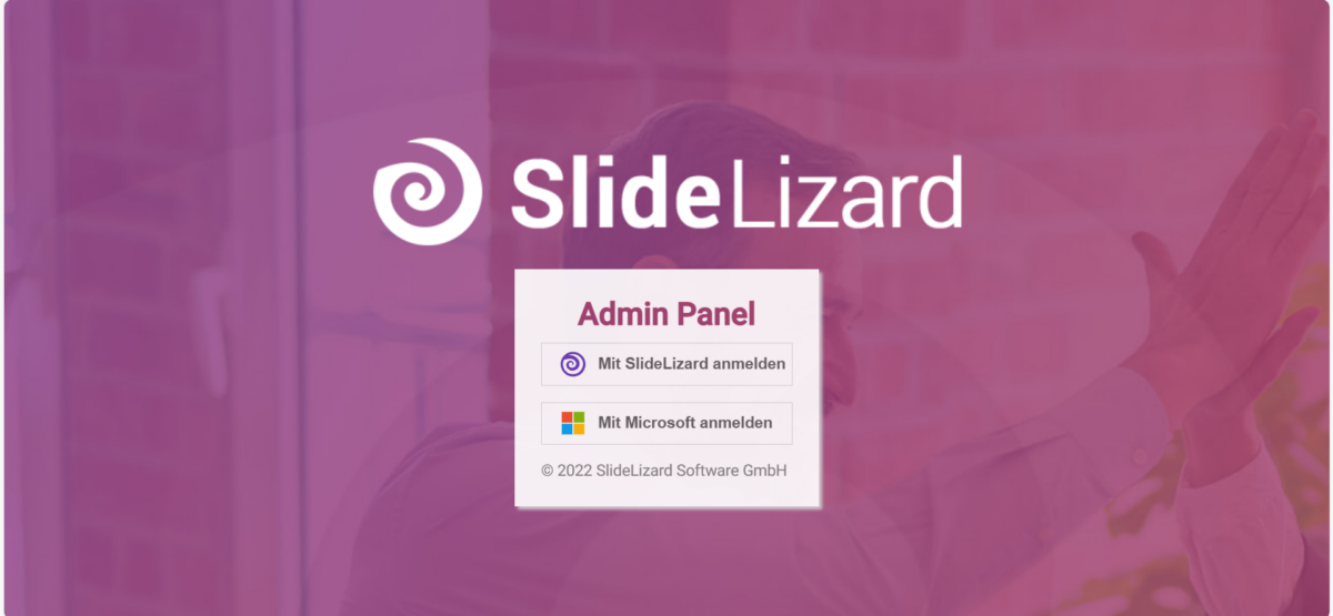 Configure CI Guide in the admin panel | SlideLizard Help